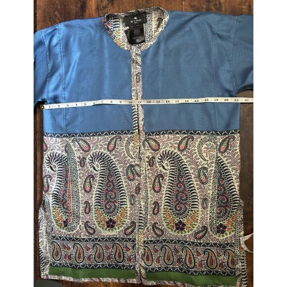 ETRO Silk Kesha Poncho 
Size L - Picture 10 of 12